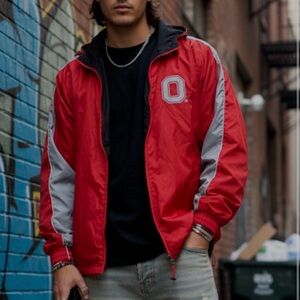 Colosseum Red Bomber Jacket